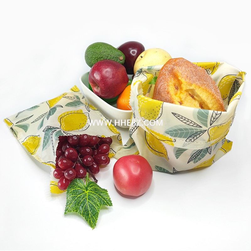 彩色织物纯素蔬菜食品保鲜包装袋